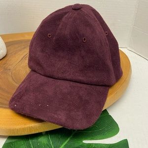 Good Fellow Burgundy Micro Suede Cap